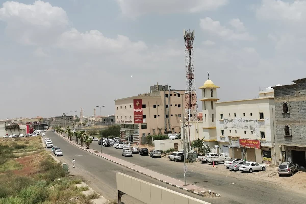 Abu Arish skyline